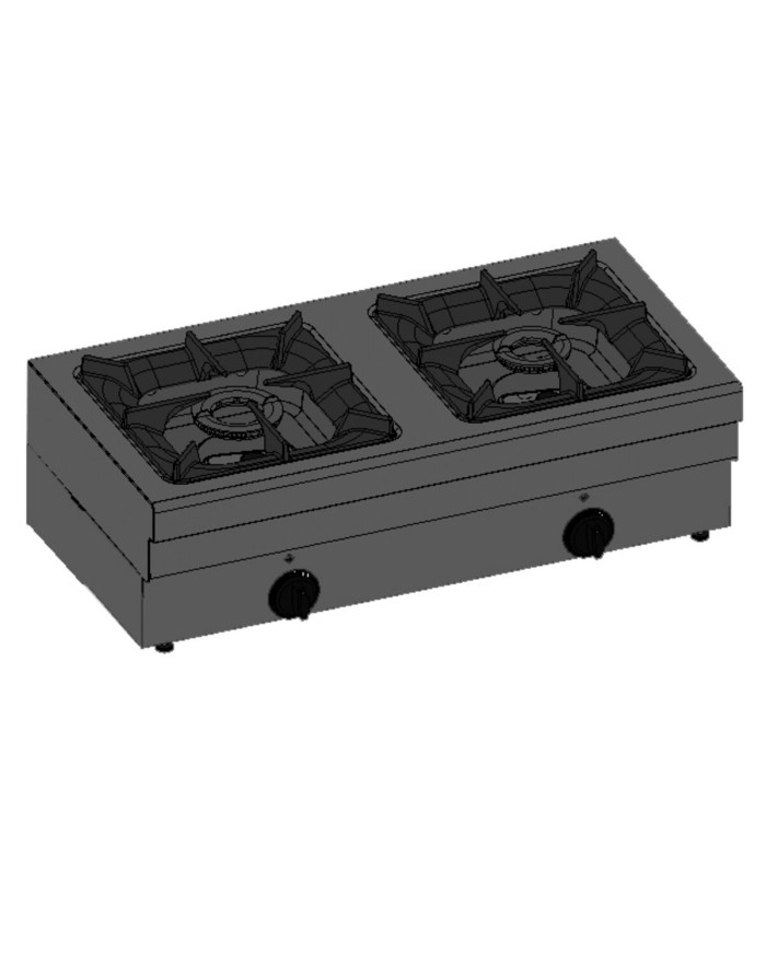 TISCH-GASKOCHER 2 BRENNER -...