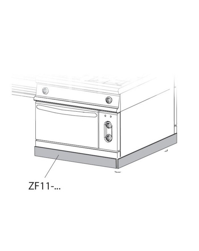 FRONTSOCKEL - MODUL 2250