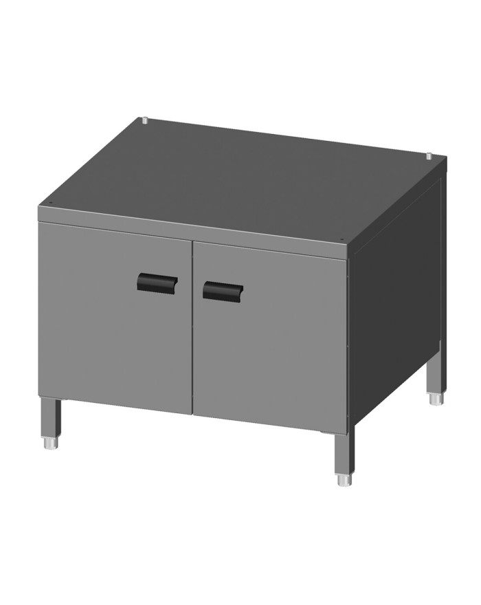 ARMOIRE EN ACIER INOX. AVEC...