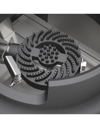 WOK z jednym palnikiem gazowym o mocy 10 kW na otwartej platformie
