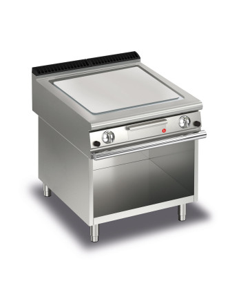 FRY TOP S GAS M80 AISI placa - liso - en el compartimiento