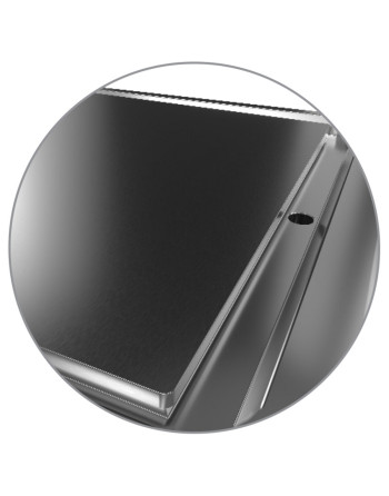 Placa FRY TOP S GAS M60 AISI - 1/3 Rigato - Versión Top