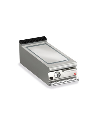 FRY TOP S GAZ M40 plaque FER - Lisse - Version Top - thermostaté