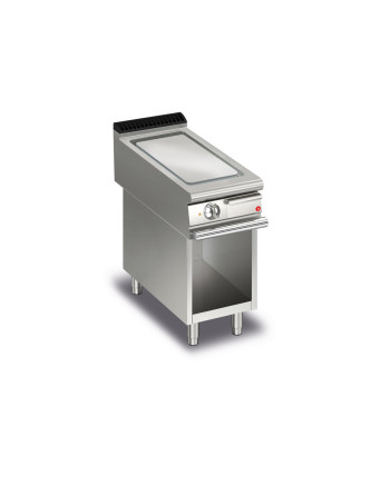 FRY TOP S Electric M40 AISI plate - smooth - on thermostat compartment