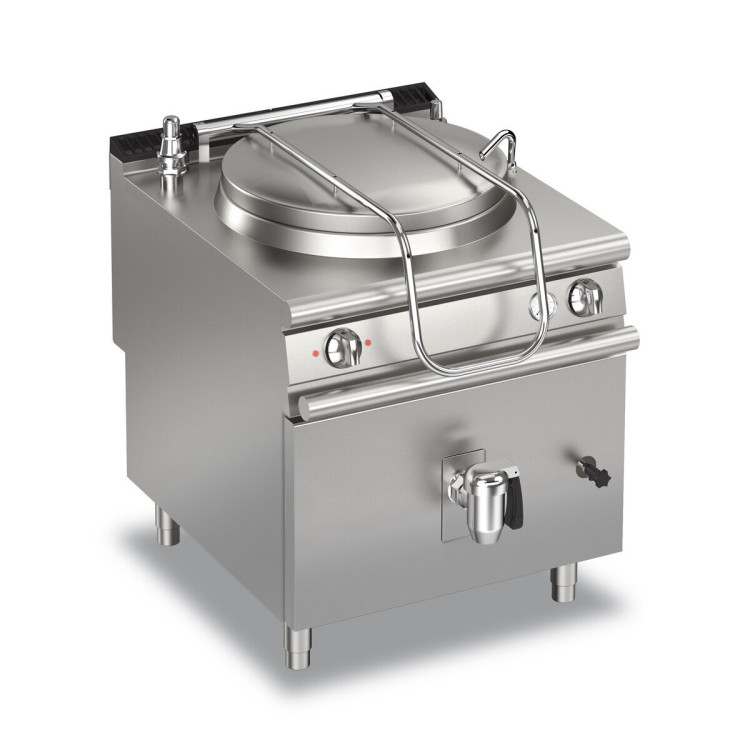 DOPPELWANDIGER GASKOCHKESSEL 50 LT - MODELL MIT AUTOMATISCHES KONDENSABLASSVENTIL