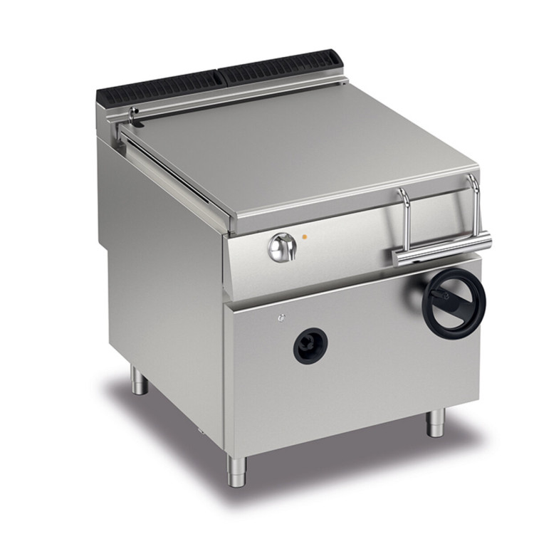 SARTEN A GAS BASCULANTE MANUAL 80 L - DEPÓSITO DE HIERRO