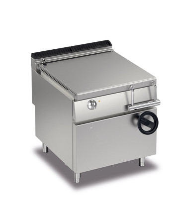 BRASERO MANUEL ÉLECTRIQUE BASCULANT 80 L - CUVE EN FER