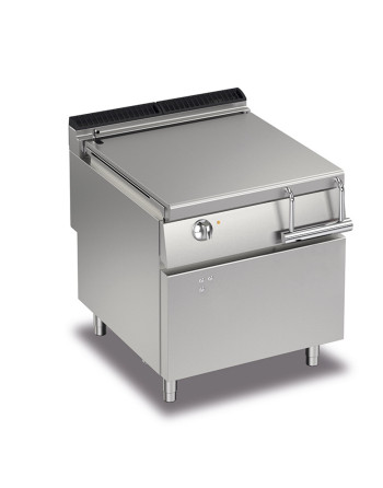 80lt ELECTRIC MOTORISED TILTING BRATT PAN - IRON TANK
