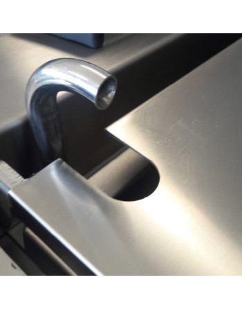 ELECTRIC PASTA COOKER 2 TANKS 40 + 40 LITRES
