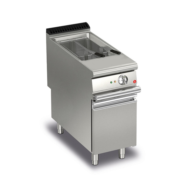 FRITEUSE ÉLECTRIQUE 1 BASSIN 22 L - AVEC KIT 2 PANIERS