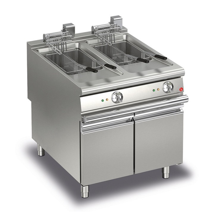 ELECTRIC FRYER 2 TANKS 15+15LT - WITH 2 BASKET KIT