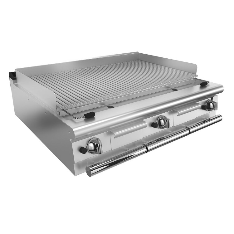 Super Griglia GAS  M120 - Griglia In Tondino Inox  - M120 Versione Top