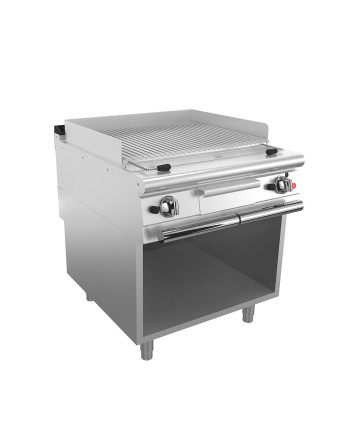 Super GAS Grill M80 - Parrilla mixta carne/pescado - M80 en compartimento