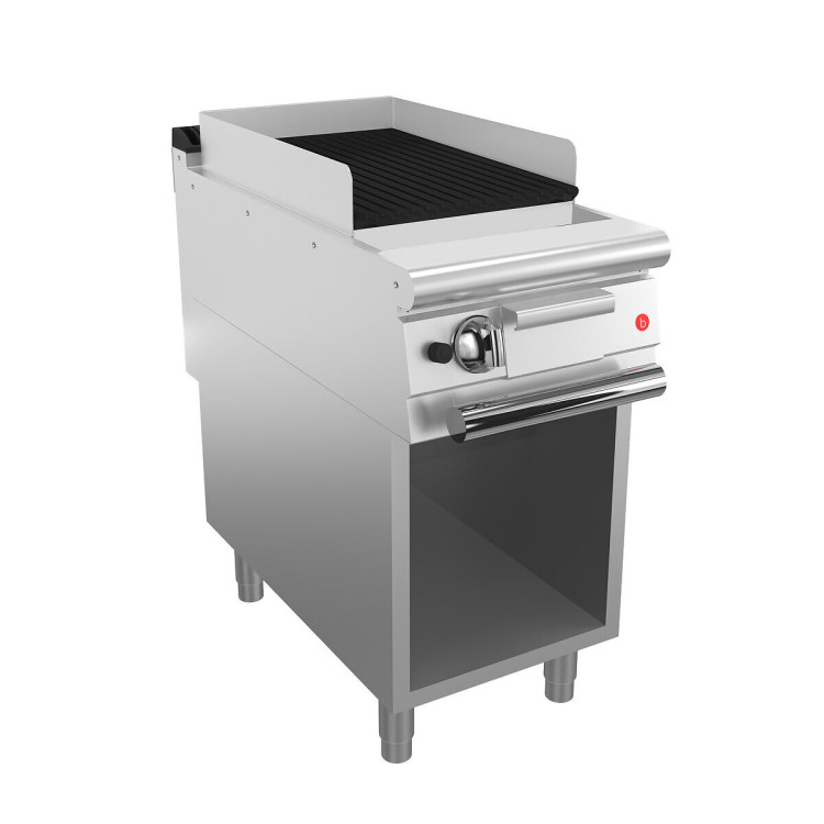Gas Lava Stone Grill M40 - Grill en fonte - M40 sur compartiment