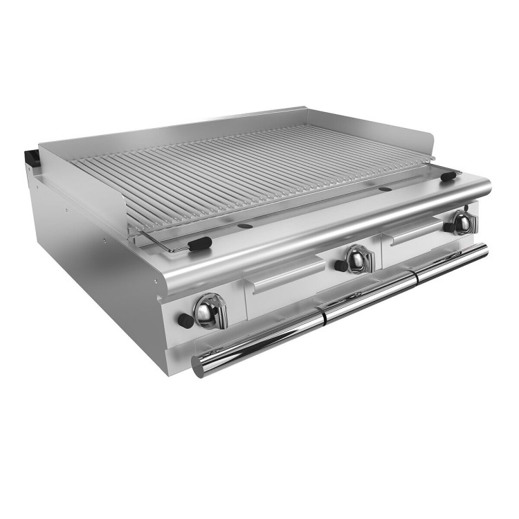 M120 GAS Lava Stone Grill - Grill à barres en acier inoxydable - M120 Top Version