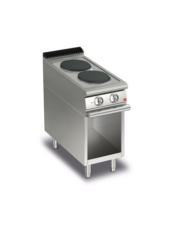 CUCINA 2 PIASTRE TONDE QUADRE ELETTRICHE SU VANO A GIORNO