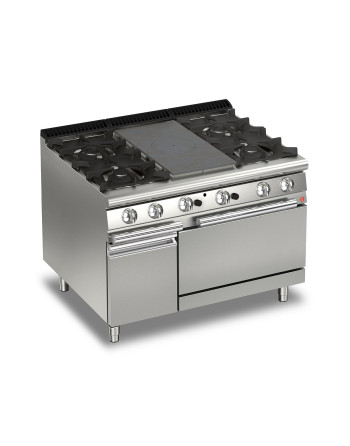 PLACA TODO GAS CON 4 QUEMADORES IZQUIERDA/DERECHA EN HORNO DE GAS