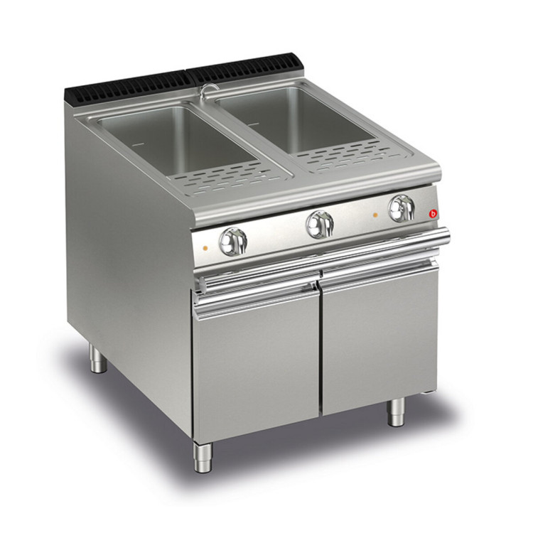 COCEDOR DE PASTA ELÉCTRICO 2 CUBETAS 26 LT - 4 CESTAS INCLUIDAS