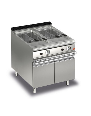 GAS-DOPPELBECKENFRITEUSE 15 + 15 LT