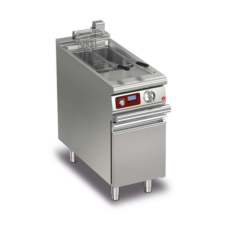 FREIDORA ELÉCTRICA 1 CUBA 15 L - CONTROL ELECTRÓNICO Y FASE DE FUSIÓN