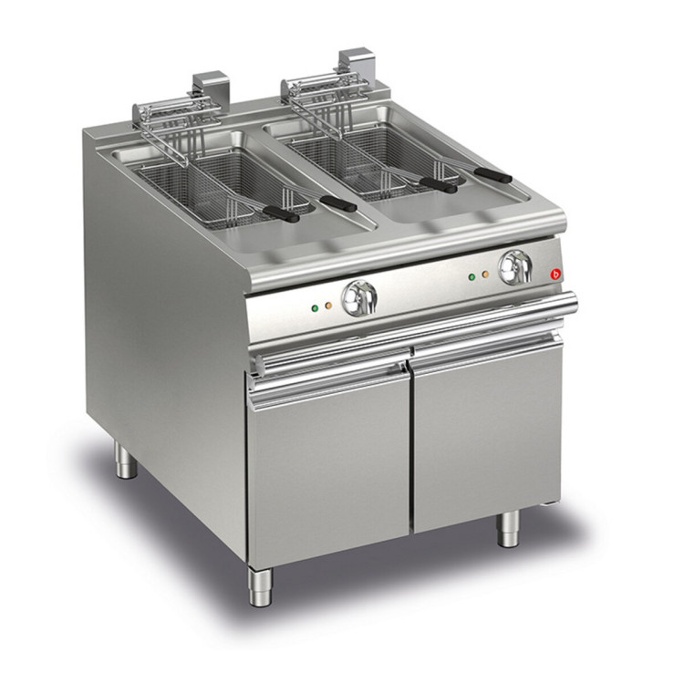 FREIDORA ELECTRICA 2 CUBAS 15+15 LITROS