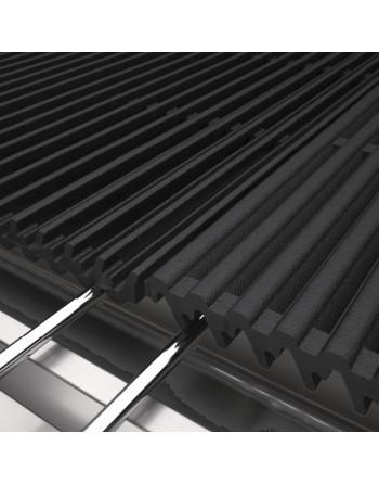 Super Gas Grill M80 - Parrilla de hierro fundido - M80 en el compartimento