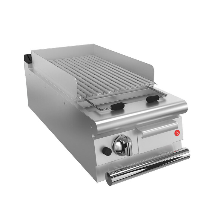 Griglia Pietra lavica GAS  M40 - Griglia in inox - M40 Versione Top