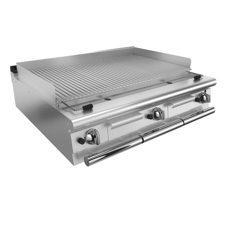 Lava Stone Grill GAS M120 - Parrilla de acero inoxidable - M120 Versión superior