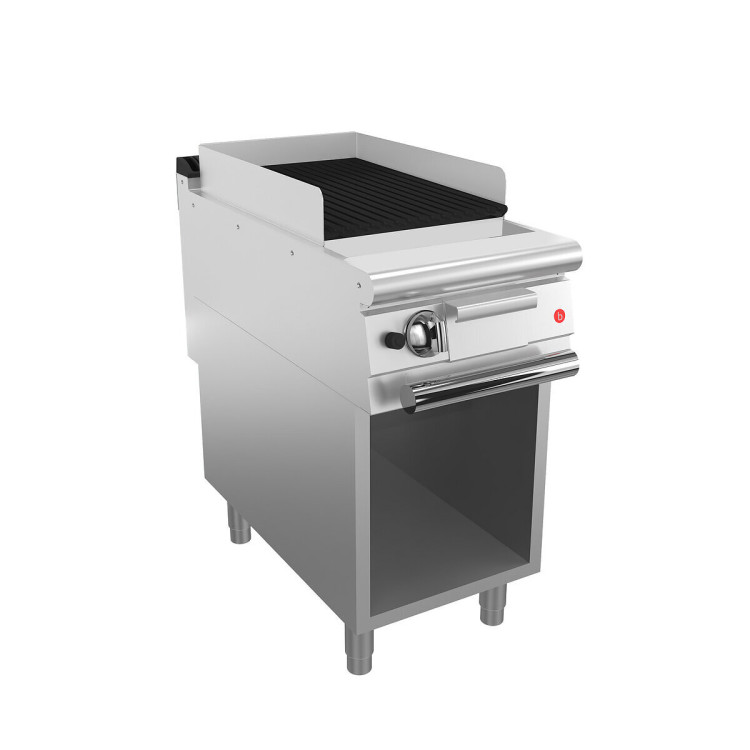 Gas Lava Stone Grill M40 - Parrilla de hierro fundido - M40 en el compartimiento
