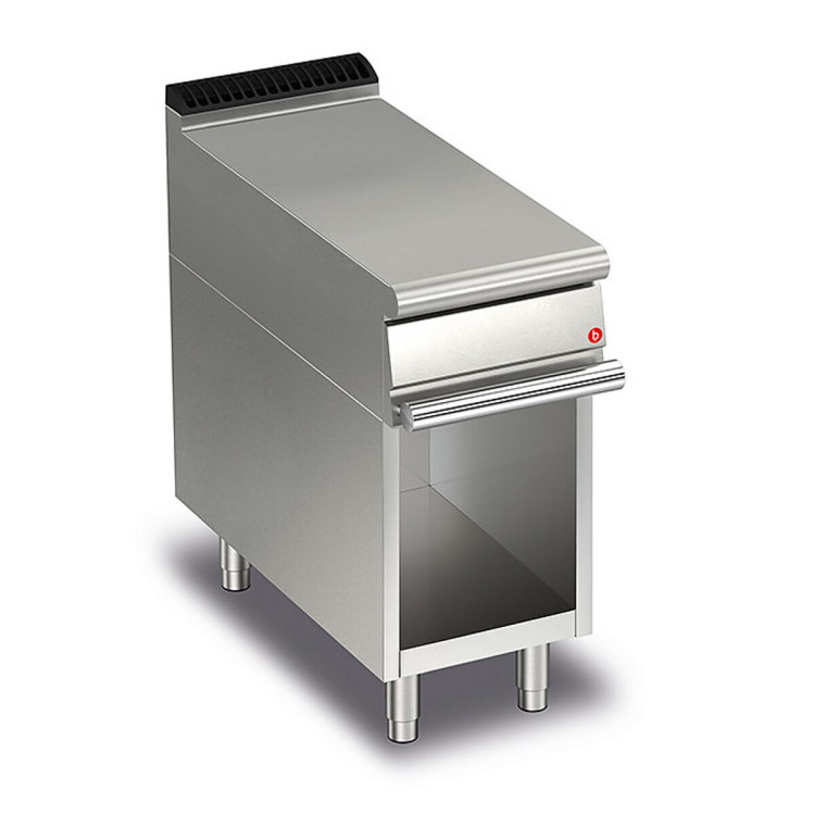 NEUTRAL ELEMENT WITH DRAWER L400 ON OPEN COMPARTMENT