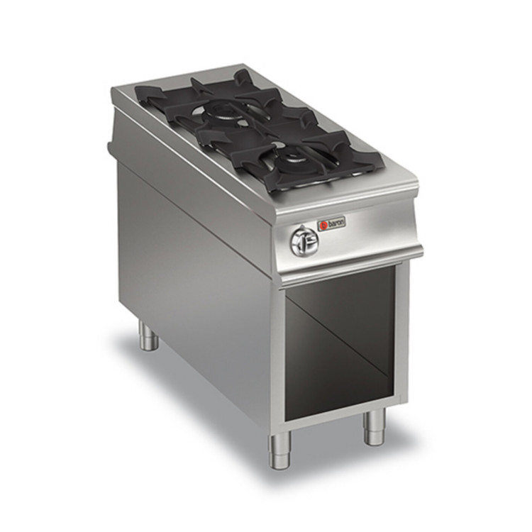 2-BURNER COOKER THROUGH - ON CABINET