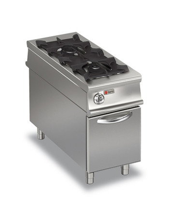 COCINA DE 2 FUEGOS A TRAVÉS DE - EN COMPARTIMENTO CON PUERTAS