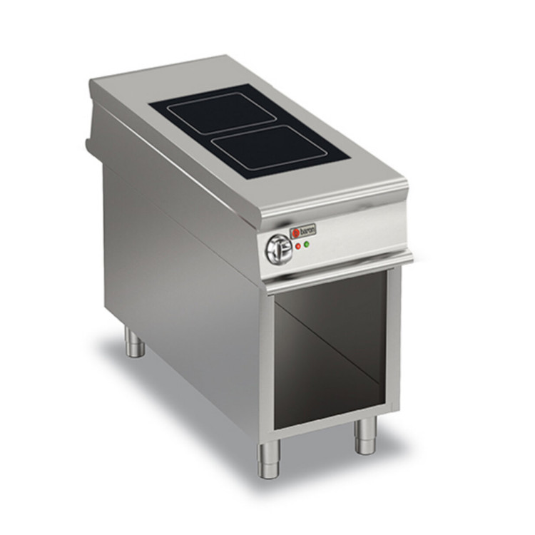 Płyta ceramiczna z 2 strefami gotowania – montowana nad komorą