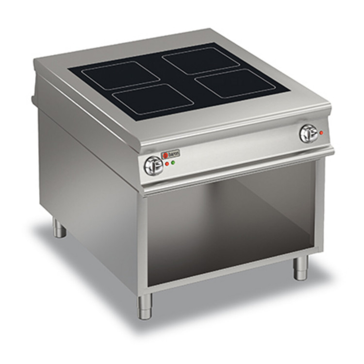 CUCINA VETROCERAMICA 4 ZONE PASSANTE - SU VANO