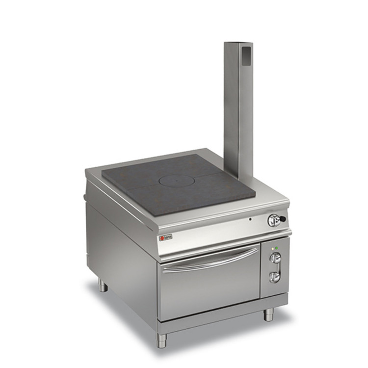 GAS PASS-THROUGH SOLID TOP - ON ELECTRIC OVEN
