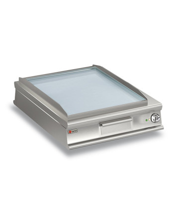 FRY-TOP PASSANTE ELETTRICO PIASTRA LISCIA CROMATA - VERSIONE TOP