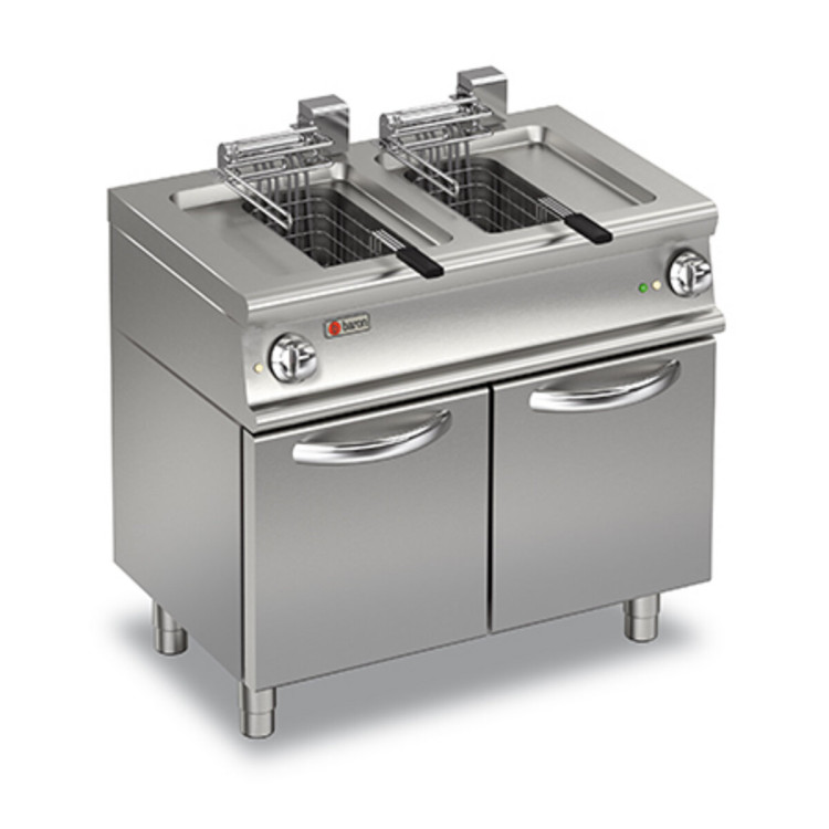 FRIGGITRICE ELETTRICA 2 VASCHE 10+10 LT