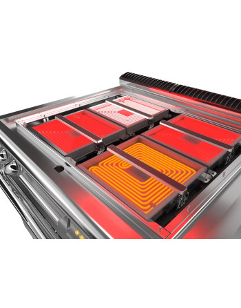 PLANCHA ÉLECTRIQUE TRAVERSANTE - SUR LE COMPARTIMENT