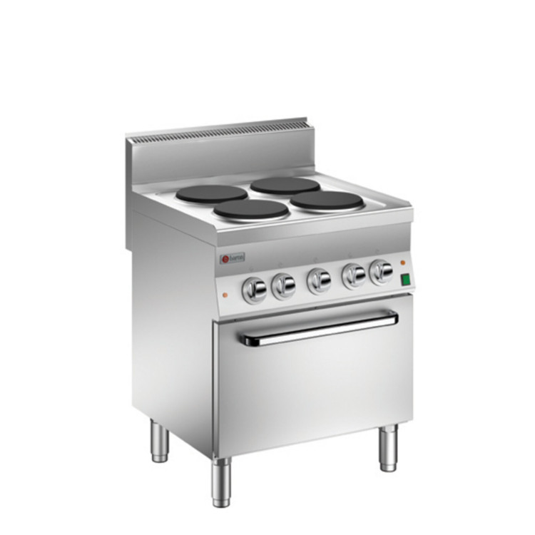 COCINA 4 PLACAS ELÉCTRICAS EN EL HORNO DE VENTILADOR ELÉCTRICO