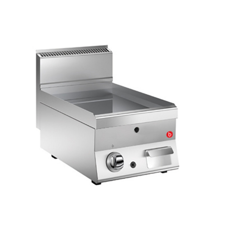 GAS-GRILLPLATTEN GLATTE PLATTE CHROMPLATTE L400 - THERMOSTAT
