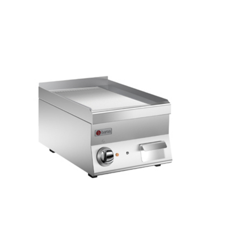 FRY TOP ELETTRICO PIASTRA RIGATA