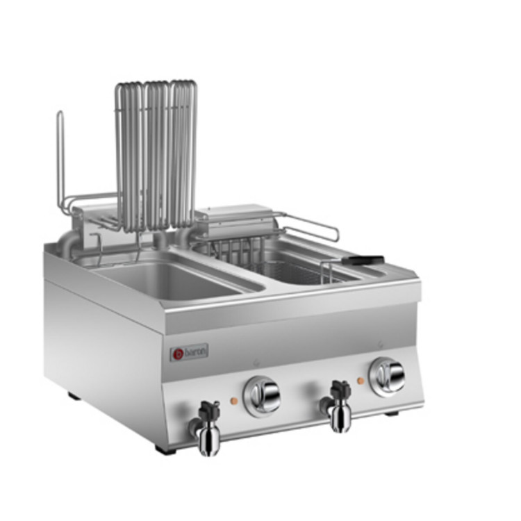 FREIDORA ELECTRICA 2 CUBAS 10+10 L.