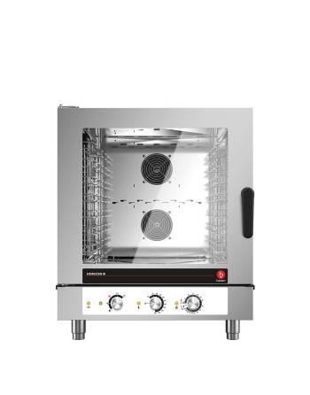 ELEKTRISCHER DIREKTDAMPF-KOMBIBACKOFEN - 7 X 1/1 GN - 7 X 600 X 400 ELEKTROMECHANISCHE STEUERUNG