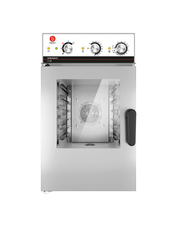 HORNO MIXTO ELÉCTRICO DE VAPOR DIRECTO - 6 X 2/3 GN MANDOS ELECTROMECÁNICOS