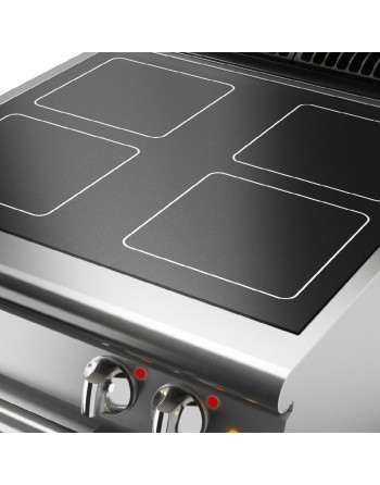 COCINA ELÉCTRICA 2 ZONAS VERSIÓN VITROCERÁMICA