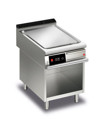 FRY TOP S Electric M60 Chrome Plate - Smooth - On thermostat compartment