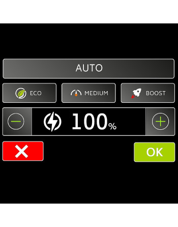 FRY TOP S Elettrico M80 Piastra in Acciaio Dolce - liscio - Versione Top Termostatato