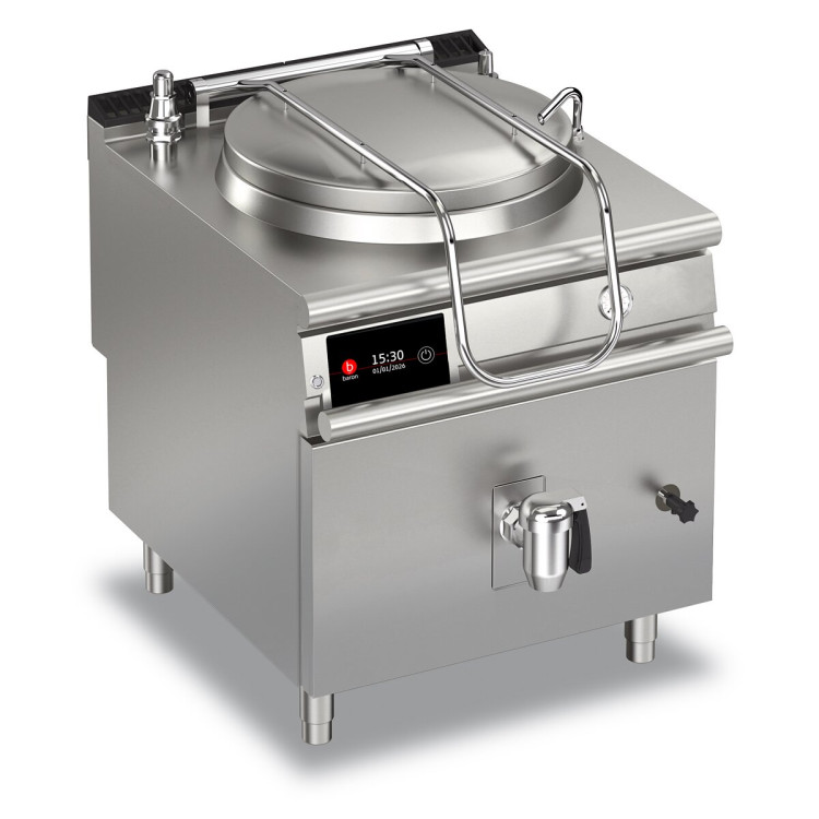OLLA ELÉCTRICA DE CALENTAMIENTO INDIRECTO - 100 L - CON VÁLVULA AUTOMÁTICA DE PURGA DE CONDENSADOS