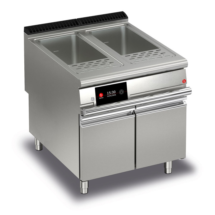 CUOCIPASTA ELETTRICO 2 VASCHE 40 + 40 LT