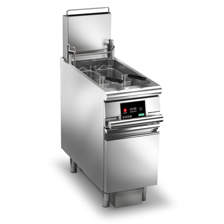 FREIDORA A GAS EVO 1 TANQUE CONTROL ELECTRÓNICO 23 LT - Con filtrado de aceite